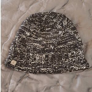 Smartwool Beanie UNISEX OSFM Black Cream Wool Blend Outdoor Nature Gorpcore